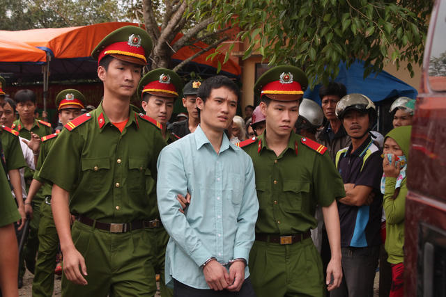 Bị cáo Nguyễn Huỳnh Vũ bị tuyên phạt mức án Chung thân. (Ảnh: báo Dân trí)