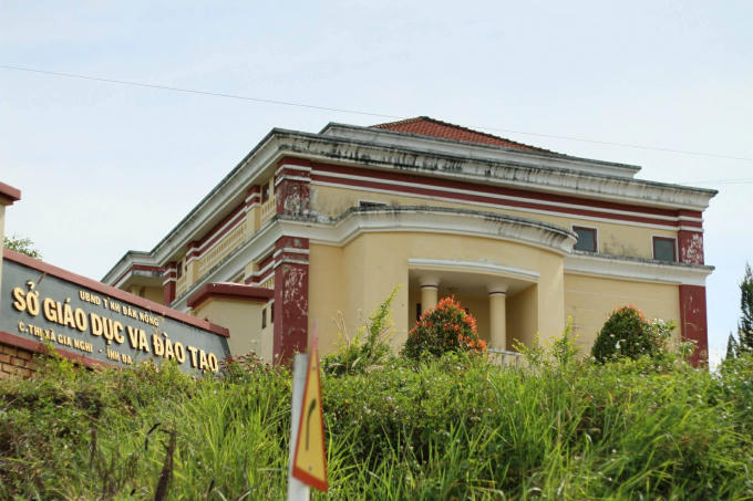 Sở Giáo Dục và Đào tạo tỉnh Đắk Nông, nơi bà Nguyễn Thanh Thanh Nga công tác trước khi bị bắt tạm giam.