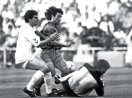 Manuel Sanchis (áo trắng) với 43 lần ra sân. Ảnh: Marca.