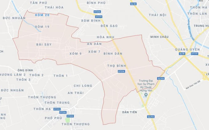 Dự án Khu nhà ở để bán và Trung tâm thương mại dịch vụ Bắc Việt tại xã Tân Dân, huyện Khoái Châu, Hưng Yên