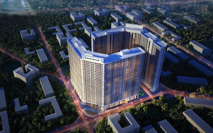 Phối cảnh dự án The Emerald CT8 Mỹ Đình.