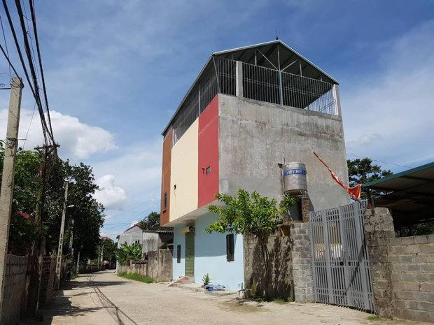Ngôi nhà nơi xảy ra sự việc.