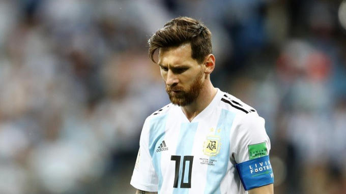 Messi "gánh nặng" World Cup 2018.  Ảnh: Vietnamnet