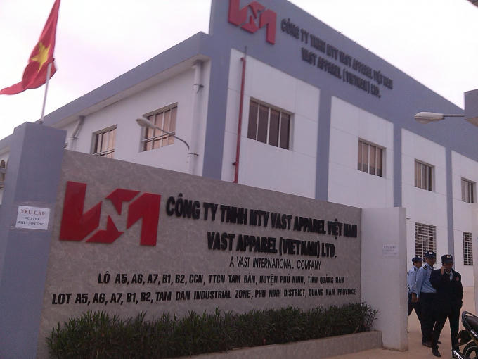 Công ty TNHH MTV Vast Apparel Việt Nam bị tỉnh Quảng Nam xử phạt hành chính hơn 350 triệu đồng.