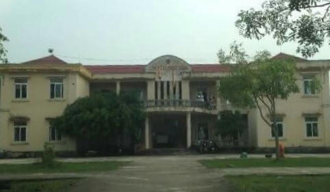 UBND xã Trung Thành - Nơi ông Nhân từng công tác.