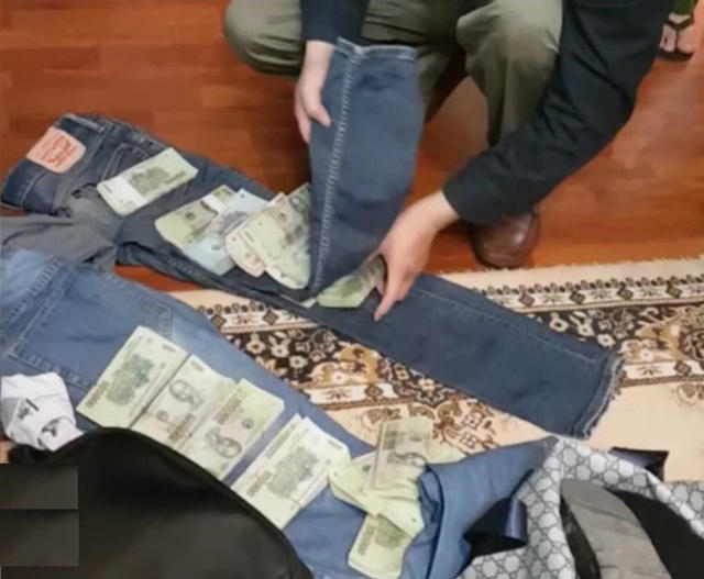 Một số tang vật của vụ án.