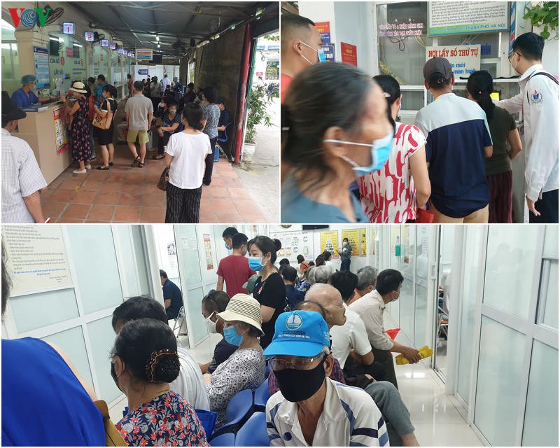 anh: nguoi dan chen chuc den kham tai cac benh vien o ha noi sau cach ly hinh 13