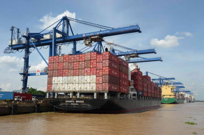 Hoạt động xuất nhập khẩu tại cảng Cát Lái, TP.HCM Ảnh: GIA KHIÊM