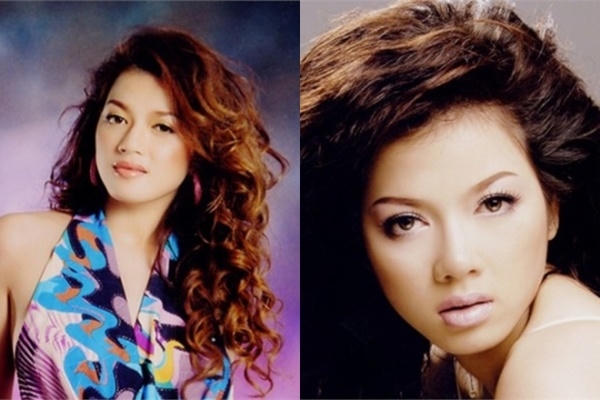 Trông cô luôn già dặn bởi lối trang điểm này.