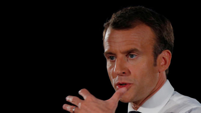 Tổng thống Pháp Emmanuel Macron tại Washington DC