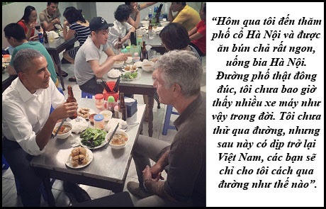 Những &ldquo;điểm cộng&rdquo; văn h&oacute;a của &ocirc;ng Obama trong chuyến thăm Việt Nam