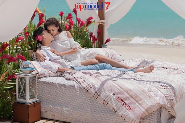 Một lần nữa, thử thách chụp ảnh với nội dung quảng cáo cho một thương hiệu đã giúp Ngọc Châu chiến thắng trong tập 9.