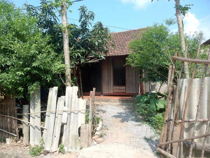 Căn nhà của nạn nhân V.Th.Th.