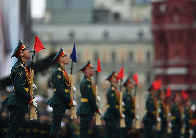 D&agrave;n vũ kh&iacute; 'khủng' xuất hiện trong lễ duyệt binh mừng Ng&agrave;y Chiến Thắng của Nga