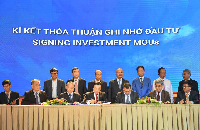 Thủ tướng chứng kiến 1 số lễ ký kết đầu tư vào tỉnh Bình Thuận.