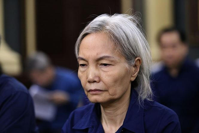 Bị cáo Nguyễn Thị Kim Xuyến. Ảnh Văn Minh