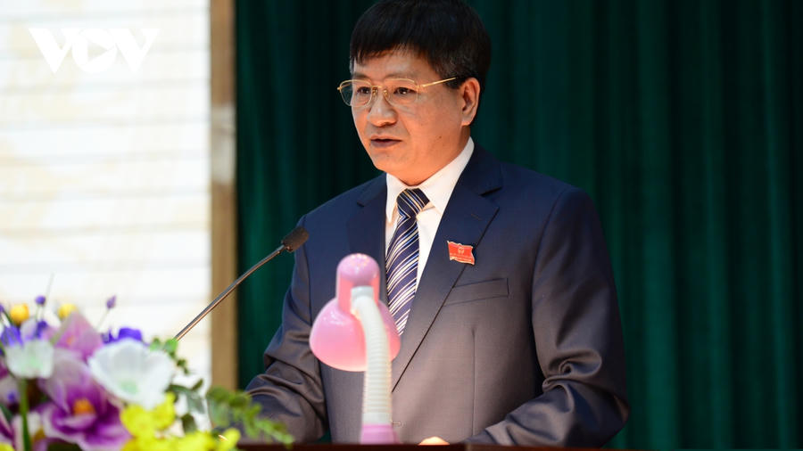 Ông Lê Thành Đô, Chủ tịch UBND tỉnh Điện Biên. (Ảnh: VOV)