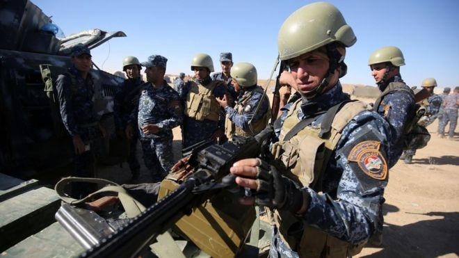 Quân đội Iraq đã sẵn sàng giải phóng Mosul. (Ảnh: AFP)