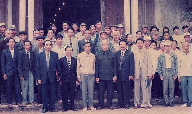 Đồng chí Đỗ Mười dành tình cảm đặc biệt cho nhân dân huyện Vĩnh Bảo.