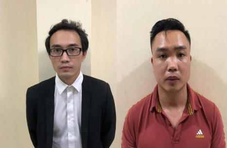 Đối tượng Hoàng Quốc Long và Võ Văn Tuấn