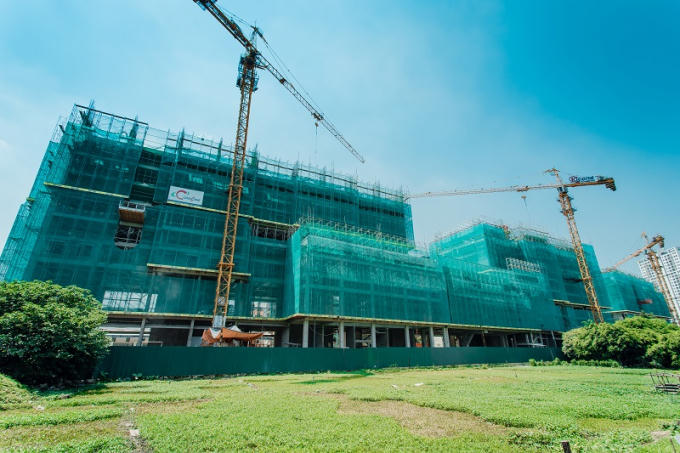 Kosmo Tây Hồ gồm 3 tòa tháp cao 21, 29, 35 tầng