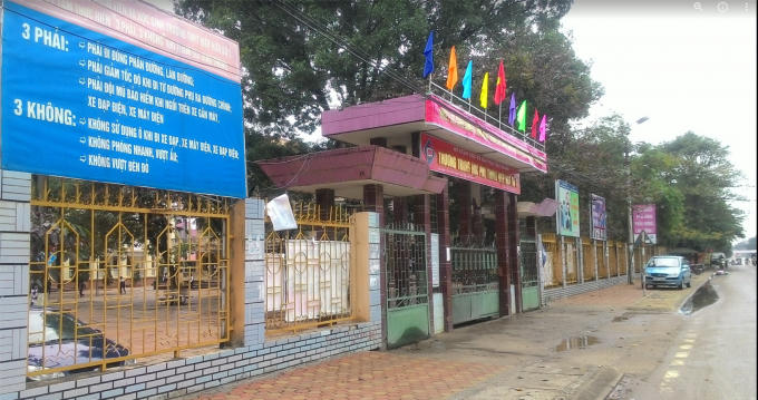 Trường THPT Hiệp Hòa số 1.