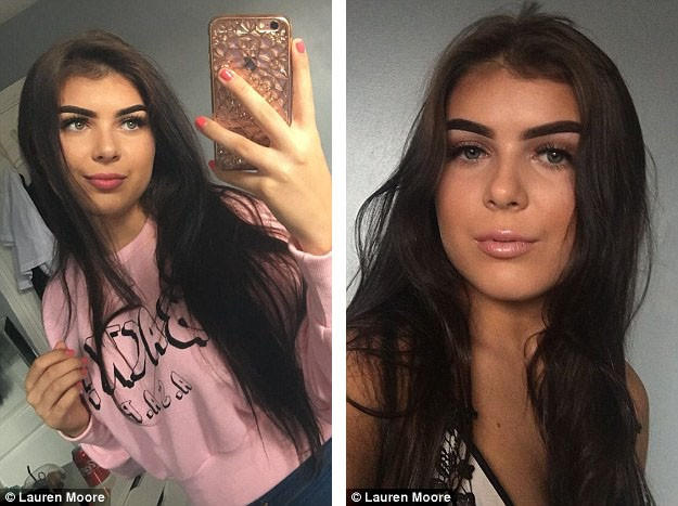 Cô gái có tên Lauren Moore sống ở hạt North Yorkshire, Anh.