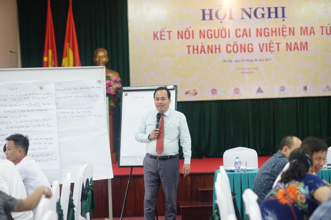 Ban Chấp hành nhất trí bầu ông Lê Trung Tuấn - Tiến sỹ Danh dự, Chủ tịch Hội đồng quản lý Viện Nghiên cứu tâm lý người sử dụng ma túy PSD là Chủ nhiệm của Mạng lưới, giai đoạn 2017-2022.