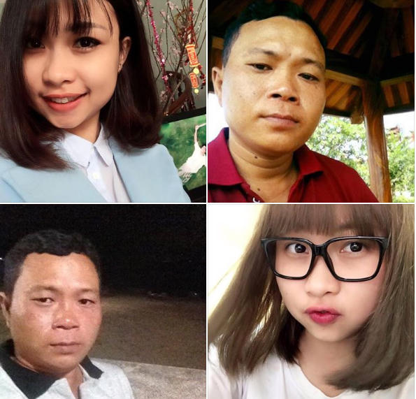 Hình ảnh nữ sinh cùng nam thanh niên được cho là đi cùng với Hà.