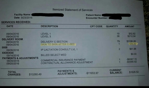 Khoản tiền vô lý mà gia đình anh Ryan Grassley phải trả.