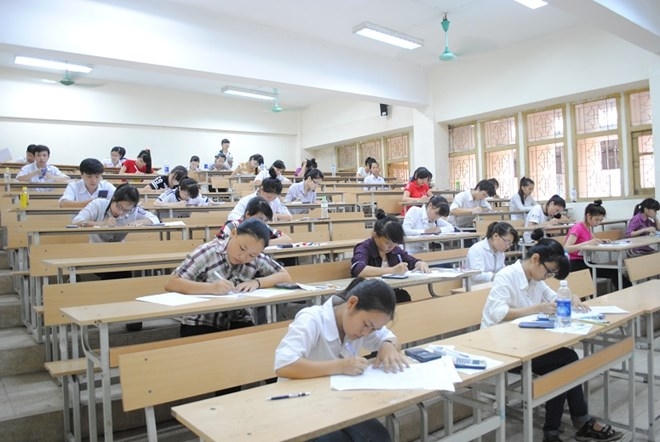 Kỳ thi THPT quốc gia sẽ diễn ra từ ngày 1 - 4/7/2016.