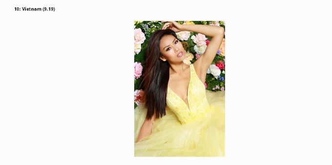 Bật m&iacute; c&aacute;ch &Aacute; hậu Nguyễn Thị Loan c&oacute; h&igrave;nh thể săn chắc tại Miss Universe 2017