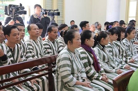 Các phạm nhân tại Trại tạm giam số 1 - CATP Hà Nội
