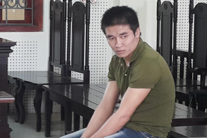 Nguyễn Đình Lực tại phiên xét xử ngày 14/11.