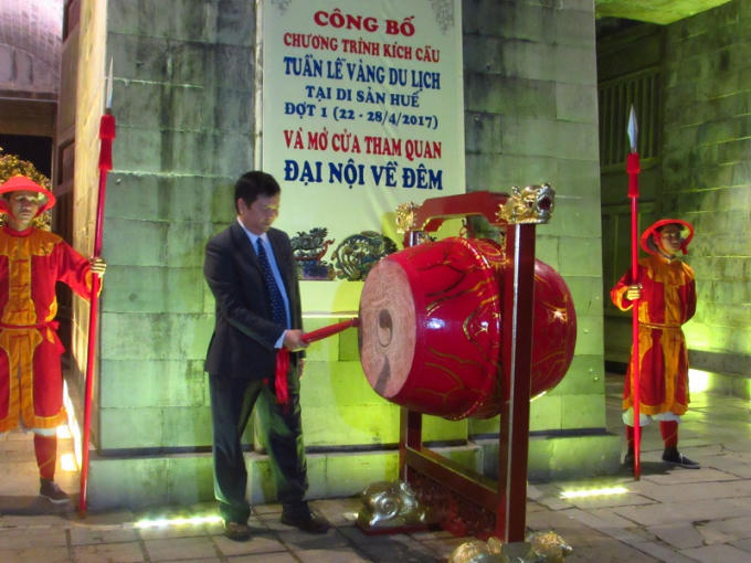 Ông Nguyễn Dung - Phó Chủ tịch UNND tỉnh Thừa Thiên Huế trong buổi lễ.