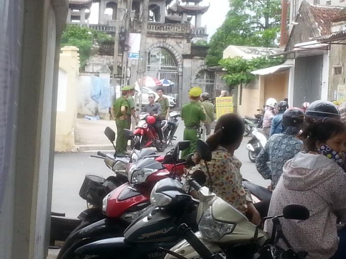 Lực lượng an ninh được thắt chặt.