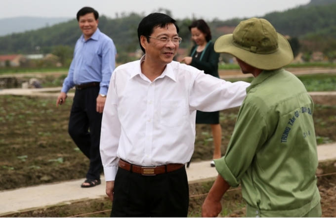 Bí thư Tỉnh uỷ Quảng Ninh Nguyễn Văn Đọc thăm và động viên học viên cai nghiện.