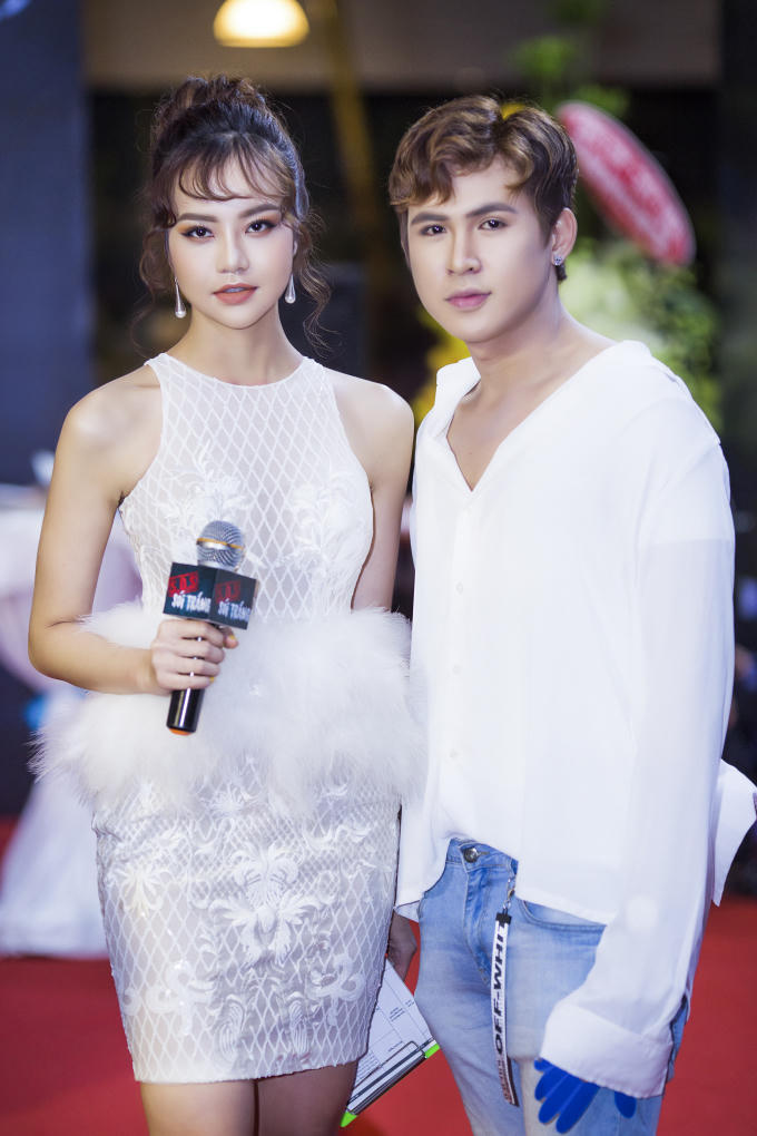 Kiều Ngân và Hồ Đức Lợi.