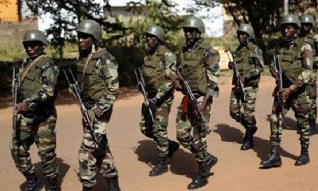 Binh lính thuộc biên chế lực lượng chống khủng bố của G5.