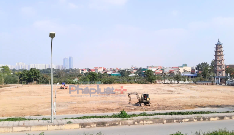 Khu đất được lập quy hoạch tại xã Bát Tràng. Ảnh: N. Trường.