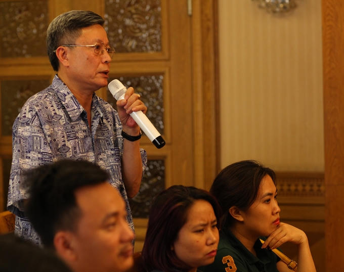 Các nhà báo, phóng viên tham dự lễ ra mắt vào chiều ngày 21/4 tại Hà Nội.