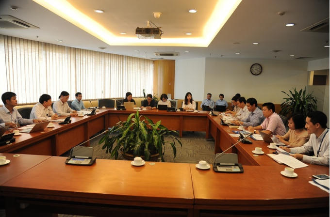 Ban công tác thúc đẩy phát triển IPv6 quốc gia trong buổi làm việc mới đây với VNPT.