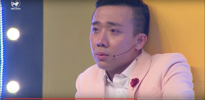 Trấn Thành rơi lệ vì tiết mục của đội đạo diễn Đức Thịnh.