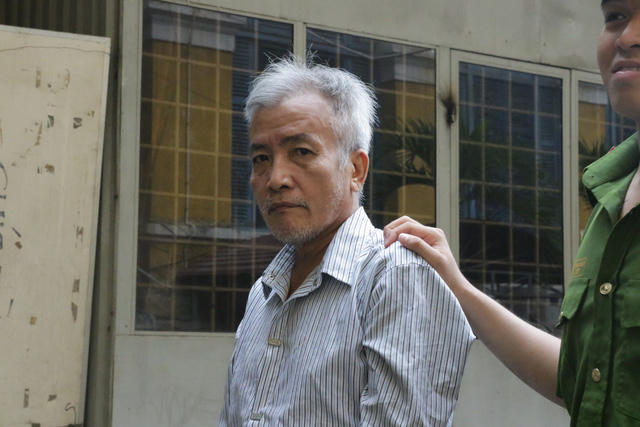 Bị cáo Đào tại tòa xét xử.