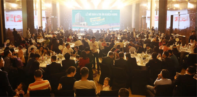 Sự kiện thu hút nhiều khách hàng tham gia với nhiều giao dịch được thực hiện