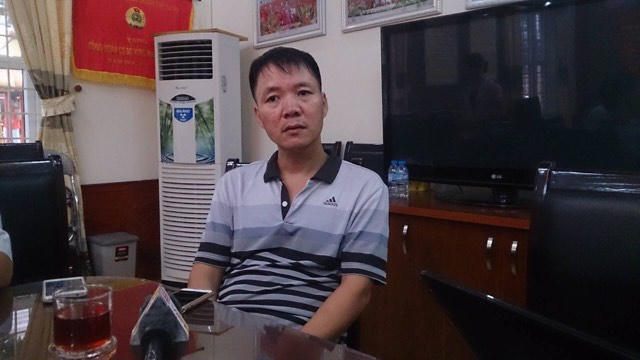 Anh Vũ Sơn Lâm (trú tại Xuân Phương, Nam Từ Liêm, Hà Nội - phụ huynh cháu Vũ Quỳnh Anh.