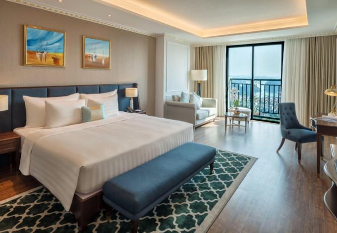 Phòng khách sạn view vịnh độc đáo