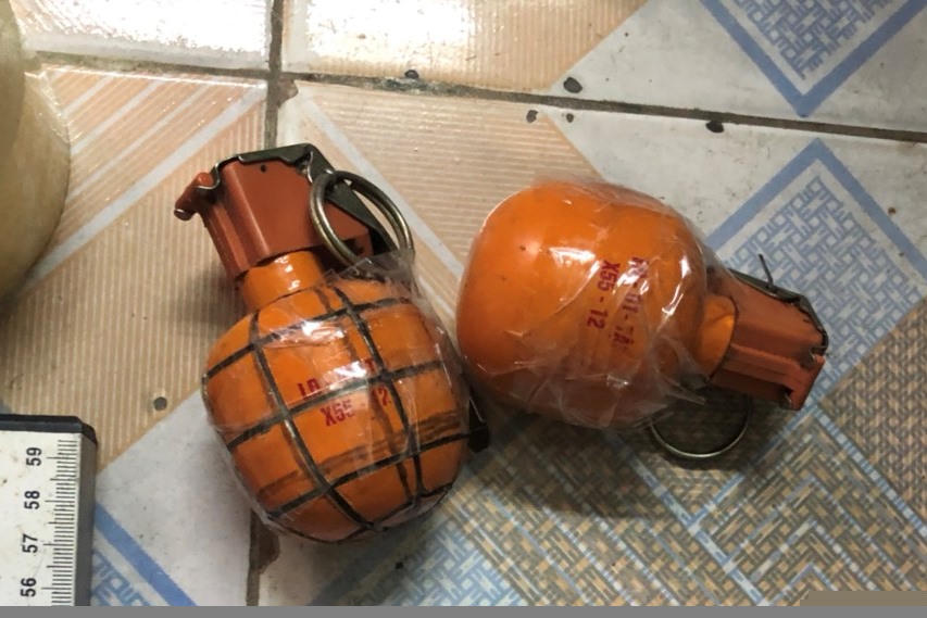 Tang vật thu giữ được