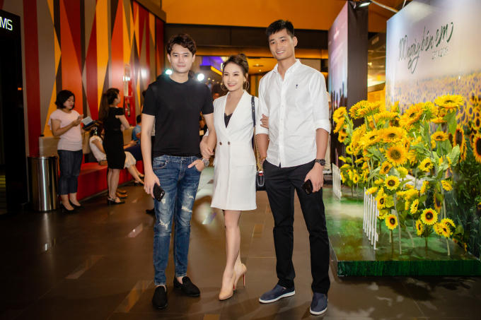Diễn viên Bảo Thanh được ông xã tháp tùng đi sự kiện