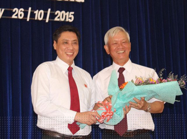 Ông Lê Đức Vinh (trái) và ông Nguyễn Chiến Thắng.